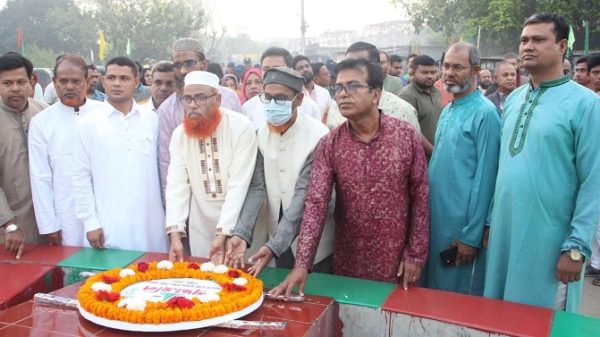 পাবনার ভাঙ্গুড়ায় মহান স্বাধীনতা দিবসে বীর শহীদদের প্রতি শ্রদ্ধাঞ্জলি